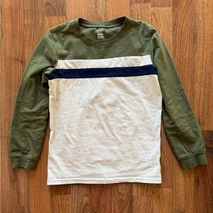 🌼5/$10🌼Carter's Olive Green Kid's Tee size 14